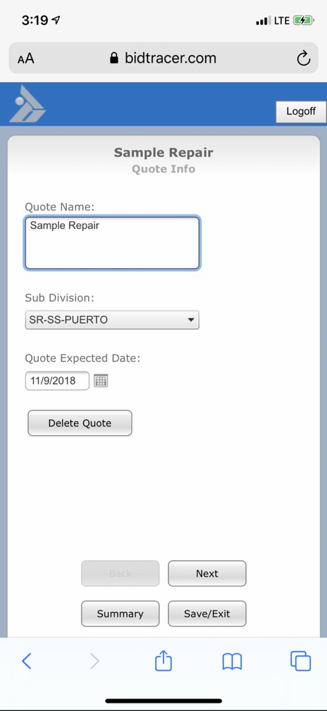 Sample Service Repair Tool 