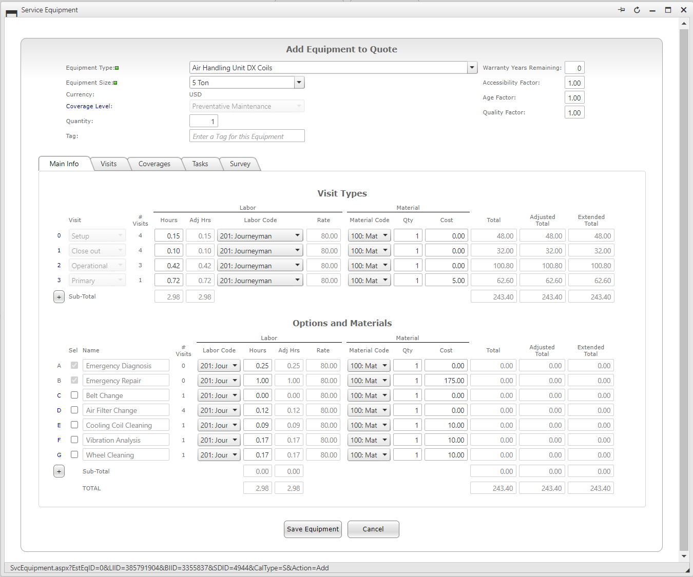 Service Manager Tool