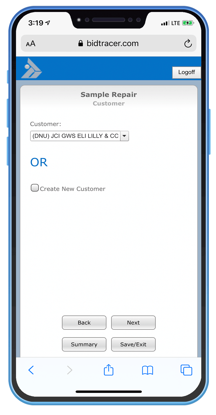 service repair step 3