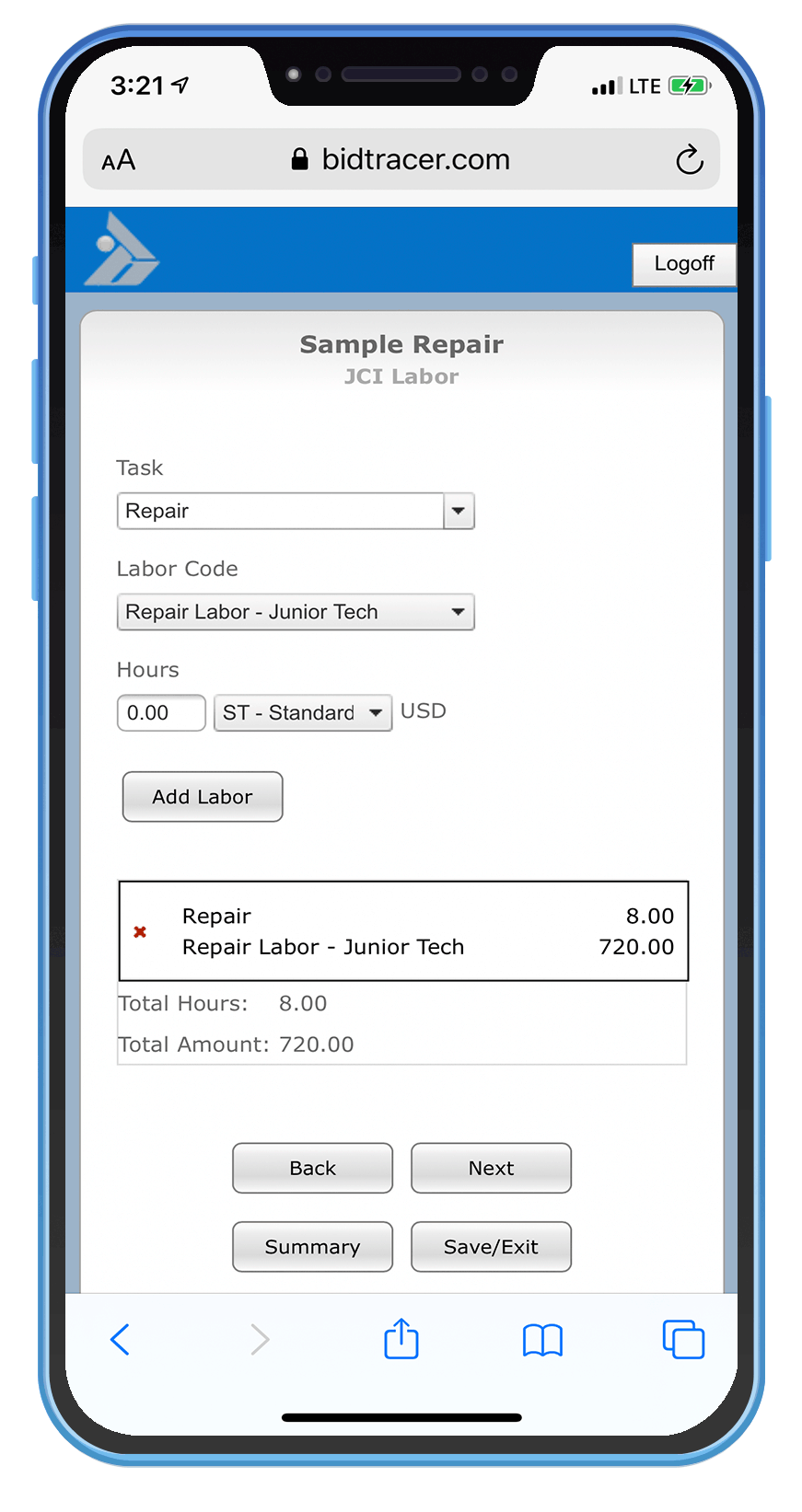 service repair step 4
