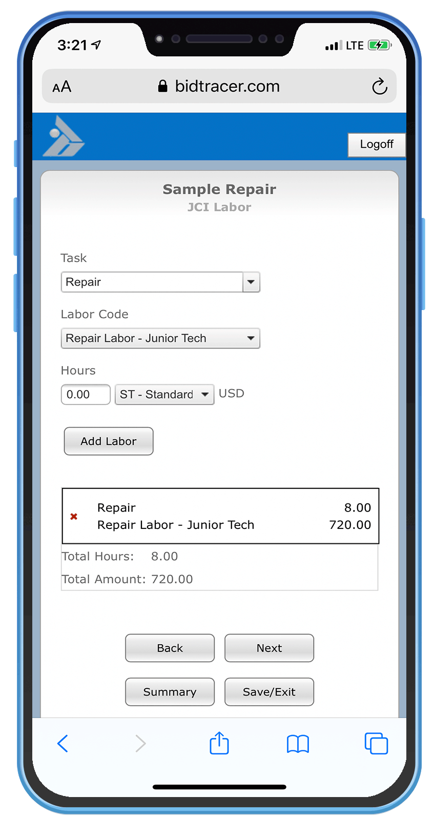 service repair step 6
